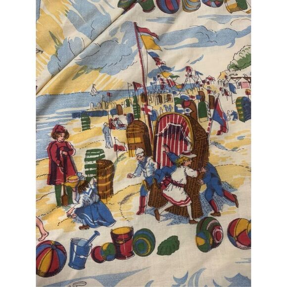 Vintage 1960's A-Line Graphic Patterned Skirt - Picture 4 of 9